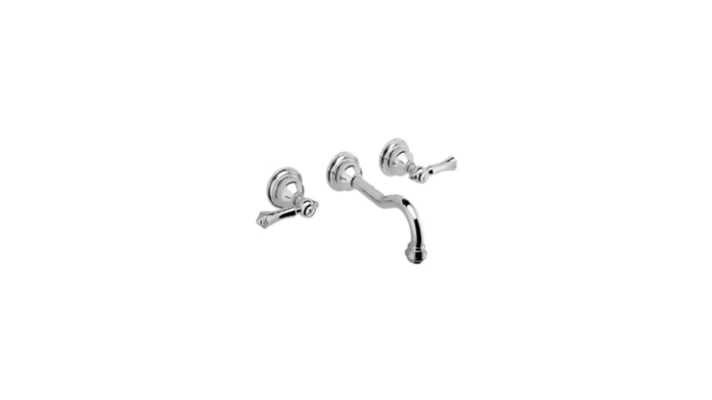 Graff G-2530-LM15-BN Adley Collection Wall-Mount Lavatory Faucet (7 5/8/ Spout)