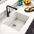 Houzer G-300U Quartztone 24 inch Cloud Granite Composite Undermount Single Bowl Kitchen Sink - Parent