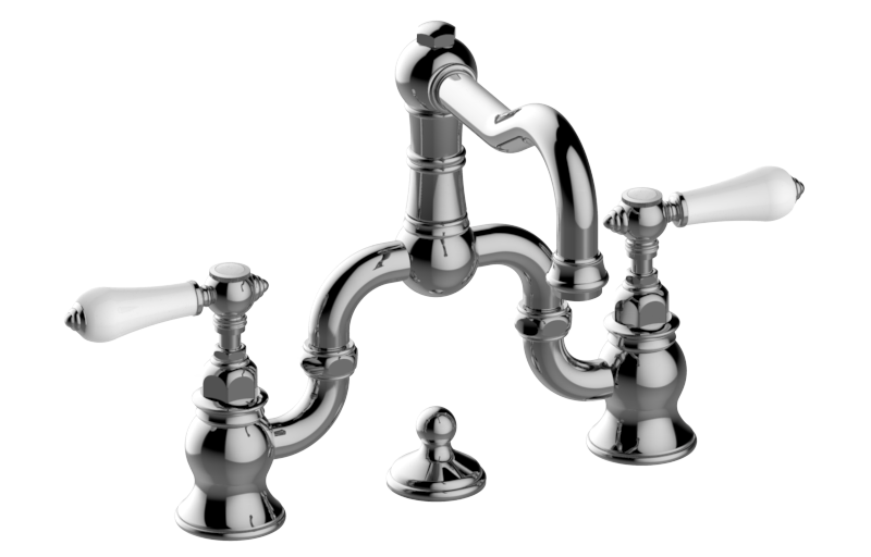 Graff G-3800-LC1 Adley Widespread Bridge Lavatory Faucet - Parent