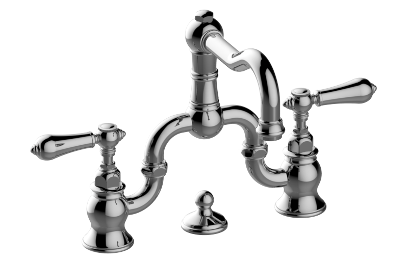 Graff G-3800-LM34 Adley Widespread Bridge Lavatory Faucet - Parent