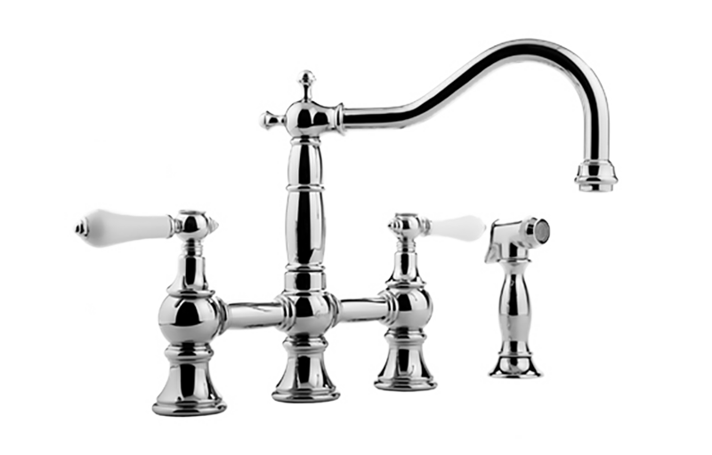 Graff G-4845-LC1 Adley Bridge Kitchen Faucet With Side Spray - Parent