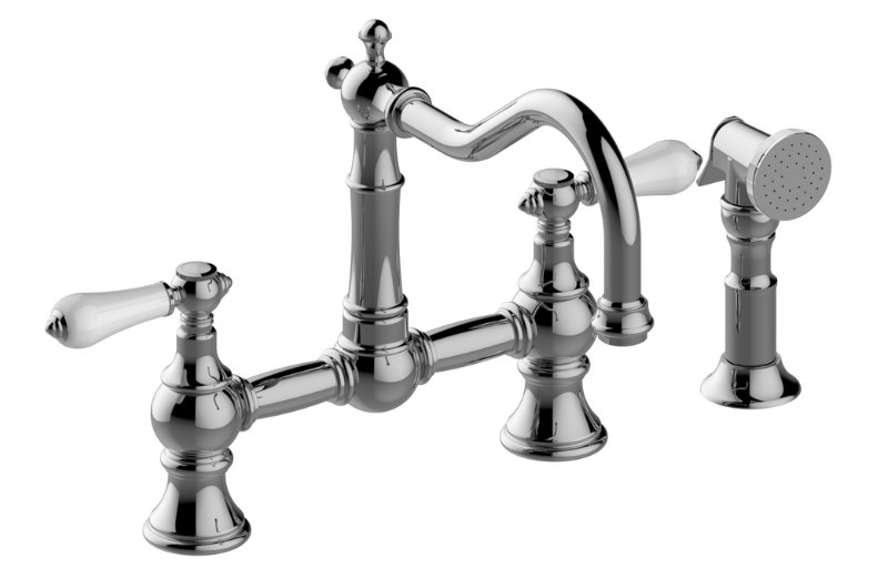 Graff G-4846-LC1 Adley Bridge Kitchen Faucet With Side Spray - Parent