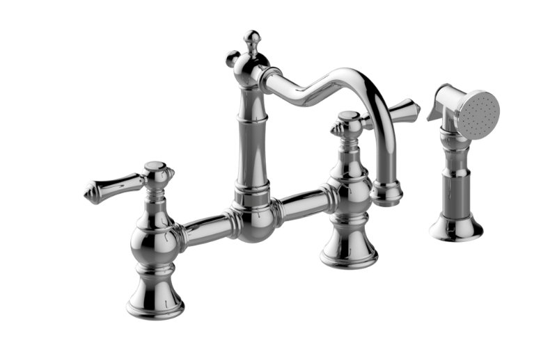 Graff G-4846-LM15 Adley Bridge Kitchen Faucet With Side Spray - Parent