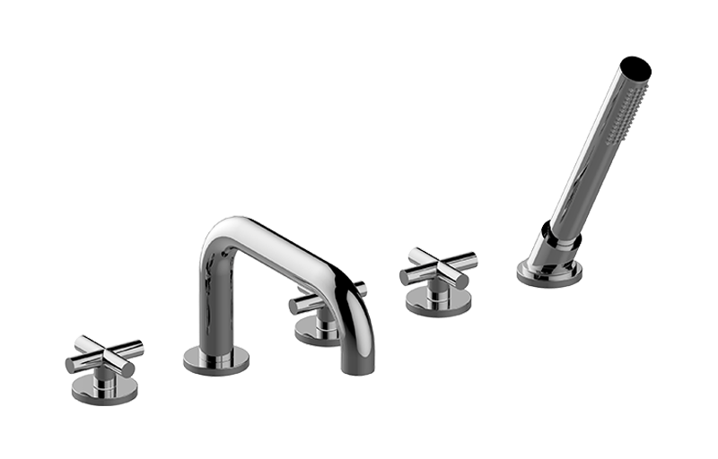 Graff G-6751-C17B Terra Roman Tub Set With Handshower - Parent