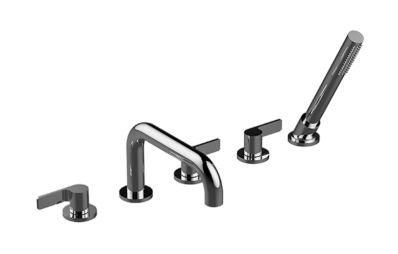 Graff G-6751-LM46B Terra Roman Tub Set With Handshower - Parent
