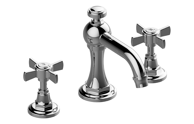 Graff G-6910-C16B Camden Widespread Lavatory Faucet With Cross Handle - Parent