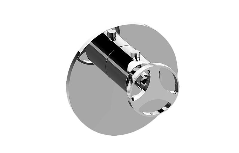Graff G-8037-C19E-T Harley Round M-Series Thermostatic Valve Trim Plate With Handle - Parent