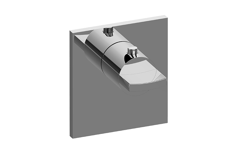 Graff G-8043-C14E-T Sade/Targa Square M-Series Thermostatic Valve Trim Plate With Handle - Parent