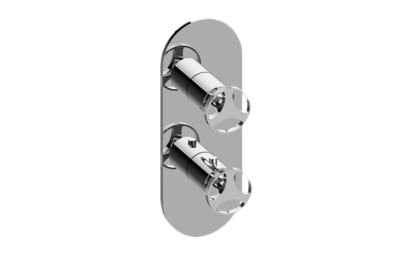 Graff G-8047-C19E0-T Harley Round M-Series Valve Trim With Two Handles - Parent