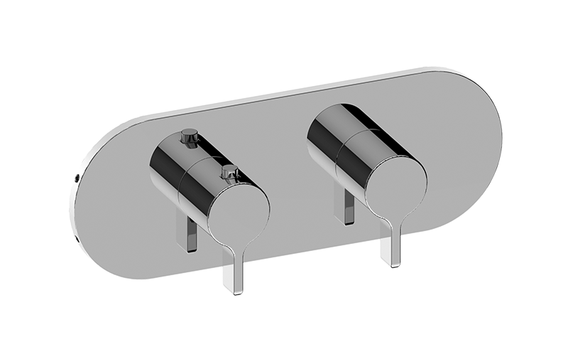 Graff G-8047H-LM46E0-T Terra Round M-Series Valve Trim With Two Handles Horizontal Orientation - Parent