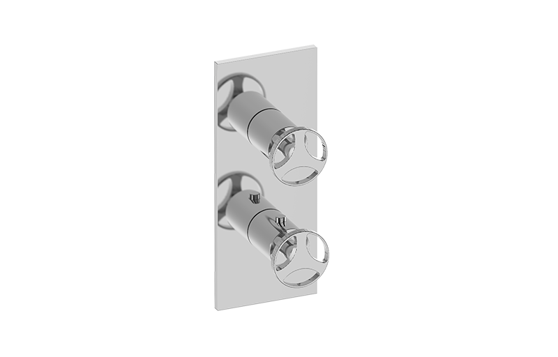 Graff G-8048-C19E0-T Harley Square M-Series Valve Trim With Two Handles - Parent