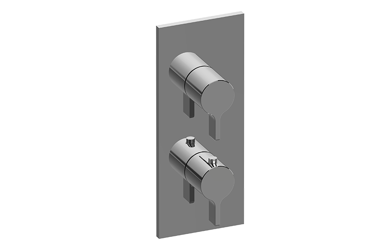 Graff G-8048-LM46E0-T Terra Square M-Series Valve Trim With Two Handles - Parent