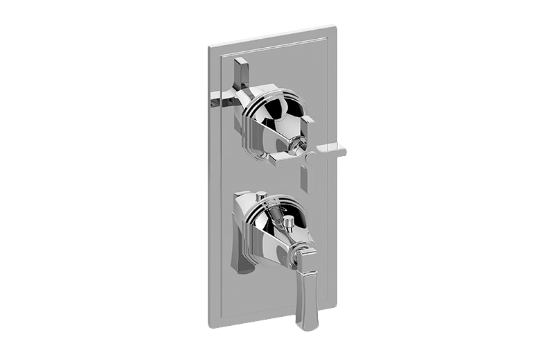 Graff G-8049-1L1C-T Finezza UNO M-Series Valve Trim With Two Handles - Parent