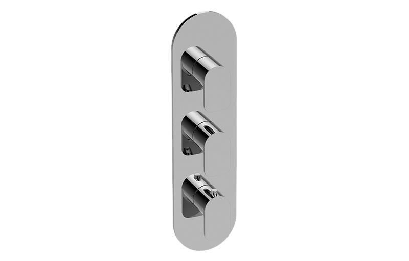 Graff G-8056-LM42E0-T Sento Round M-Series Valve Trim With Three Handles - Parent