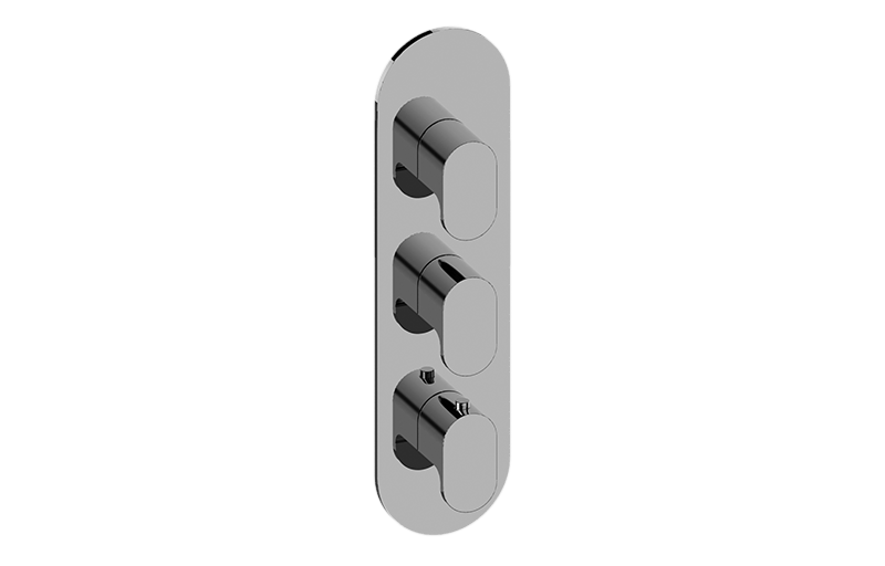 Graff G-8056-LM44E0-T Ametis Round M-Series Valve Trim With Three Handles - Parent