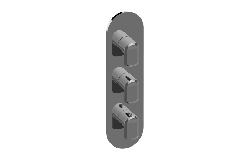 Graff G-8056-LM61E0-T Sento Round M-Series Valve Trim With Three Handles - Parent