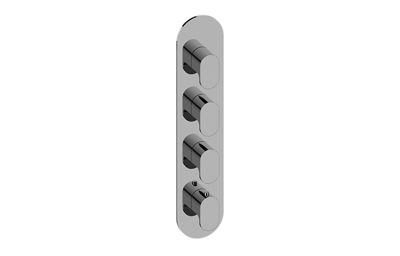 Graff G-8058-LM44E0-T Ametis Round M-Series Valve Trim With Four Handles - Parent