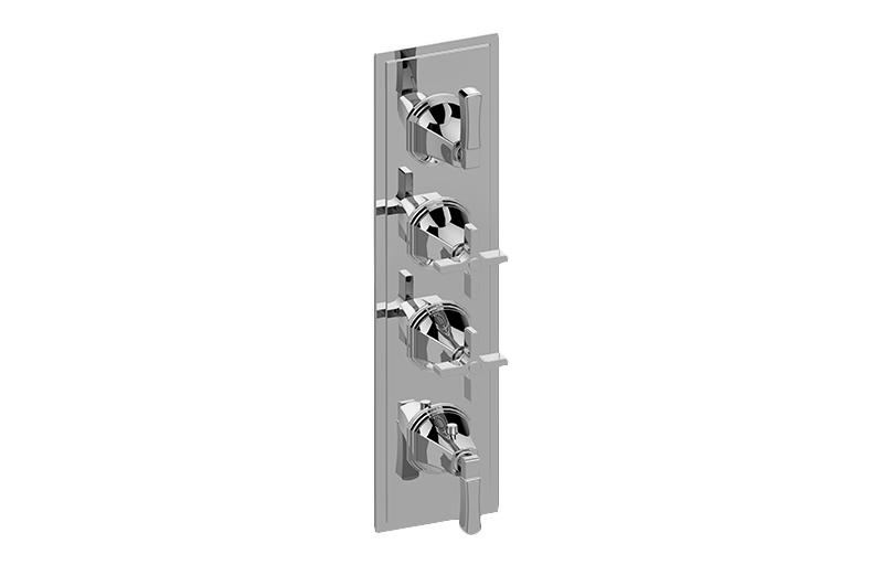 Graff G-8079-2L2C-T Finezza UNO M-Series Valve Trim With Four Handles - Parent