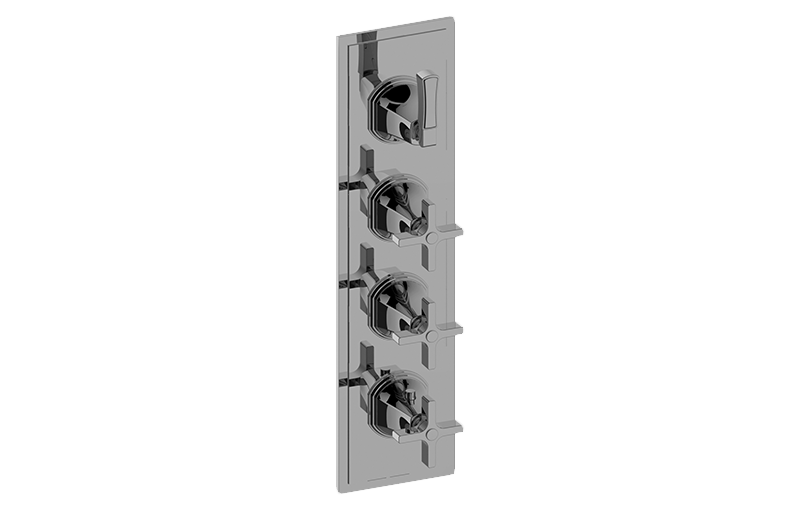 Graff G-8079-3C1L-T Finezza UNO M-Series Valve Trim With Four Handles - Parent