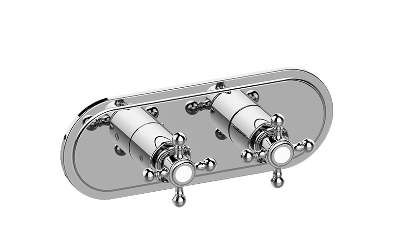 Graff G-8086H-C2E0-T Adley Traditional M-Series Valve Trim With Two Handles Horizontal Orientation - Parent