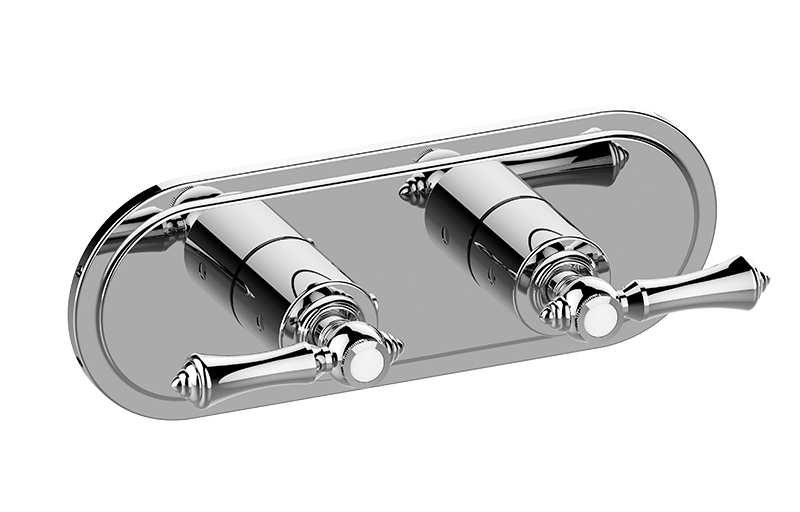 Graff G-8086H-LM15E0-T Adley Traditional M-Series Valve Trim With Two Handles Horizontal Orientation - Parent