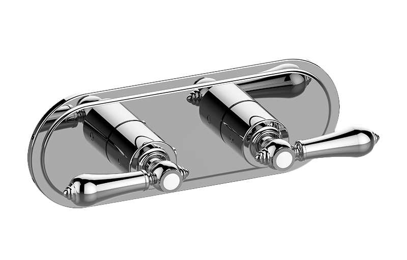 Graff G-8086H-LM34E0-T Adley Traditional M-Series Valve Trim With Two Handles Horizontal Orientation - Parent