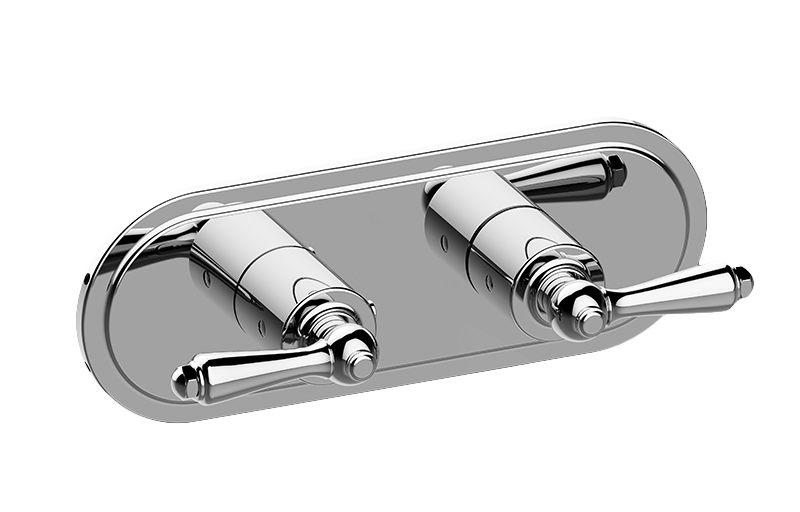 Graff G-8086H-LM48E0-T Camden Traditional M-Series Valve Trim With Two Handles Horizontal Orientation - Parent