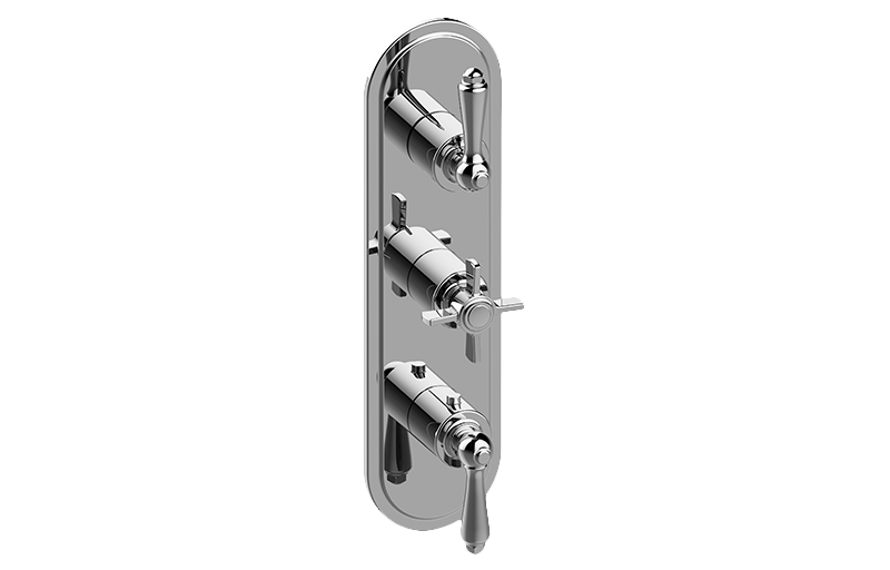 Graff G-8087-ALM48C16-T Camden Traditional M-Series Valve Trim With Three Handles - Parent