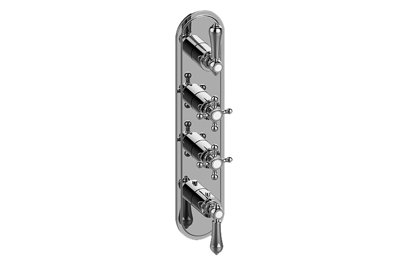Graff G-8088-ALM34C2-T Adley Traditional M-Series Valve Trim With Four Handles - Parent