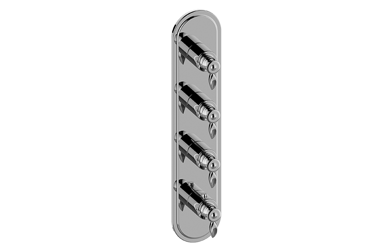 Graff G-8088-LM14E0-T Topaz Traditional M-Series Valve Trim With Four Handles - Parent