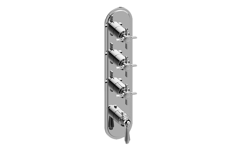 Graff G-8088-LM48C16-T Camden Traditional M-Series Valve Trim With Four Handles - Parent