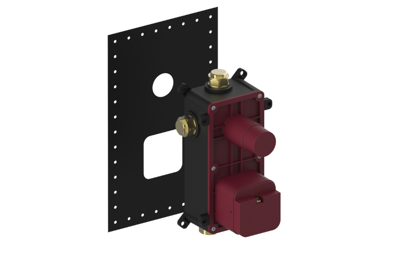 Graff G-81-76 Thermostatic Valve And Stop/Volume Control Valve