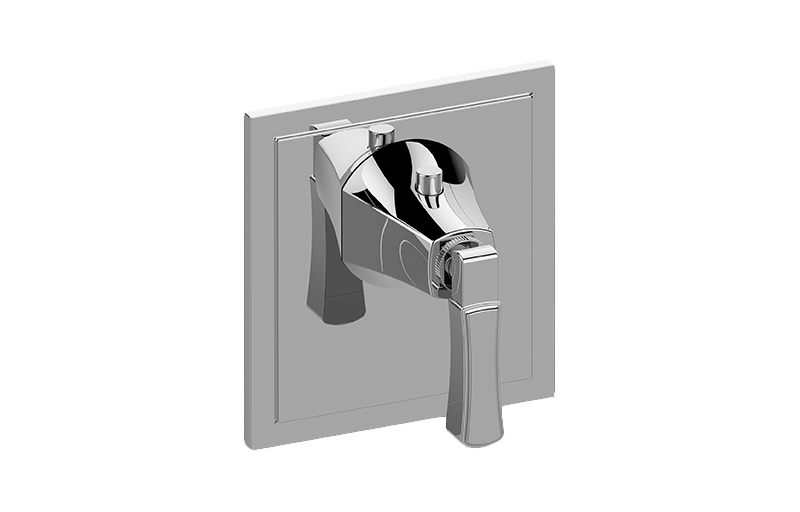 Graff G-8144-LM47E-T M-Series Finezza DUE Thermostatic Trim Plate with Lever Handle - Parent