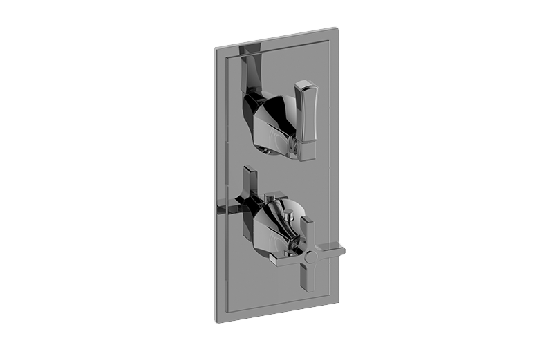Graff G-8149-1C1L-T M-Series Finezza DUE 2-Hole Trim Plate With Finezza Handles - Parent