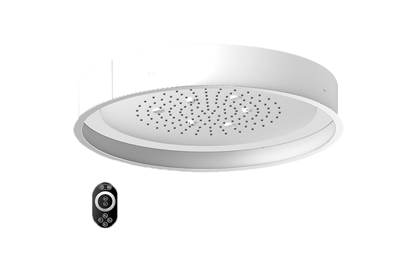 Graff G-8231 23" Round Ceiling-Mounted Showerhead With LED