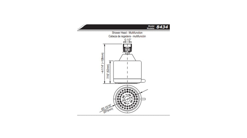 Graff G-8434 Multi-Function Showerhead - Parent
