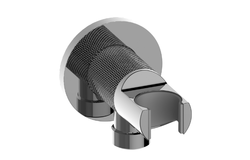 Graff G-8618CD Riva Contemporary Wall Bracket and Integrated Wall Supply Elbow Diamond Knurled - Parent