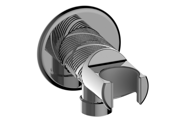 Graff G-8618TQ Riva Traditional Wall Bracket and Integrated Wall Supply Elbow Oblique Knurled - Parent