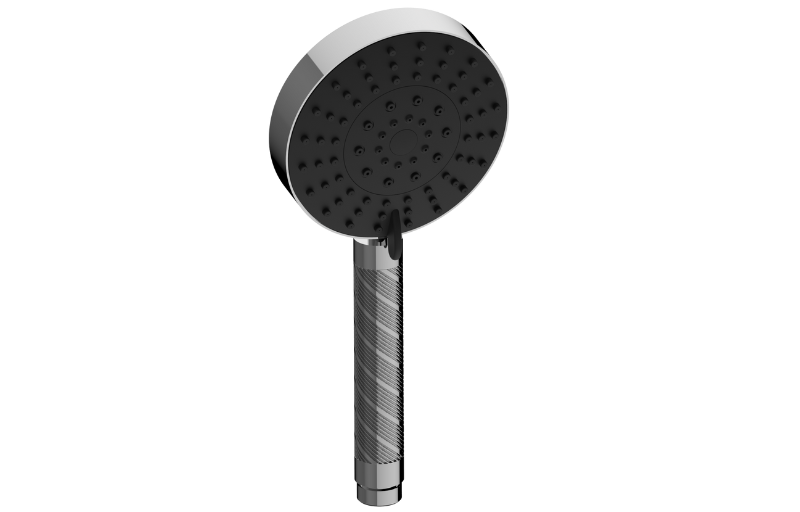 Graff G-8804CQ Riva Contemporary Handshower Oblique Knurled - Parent