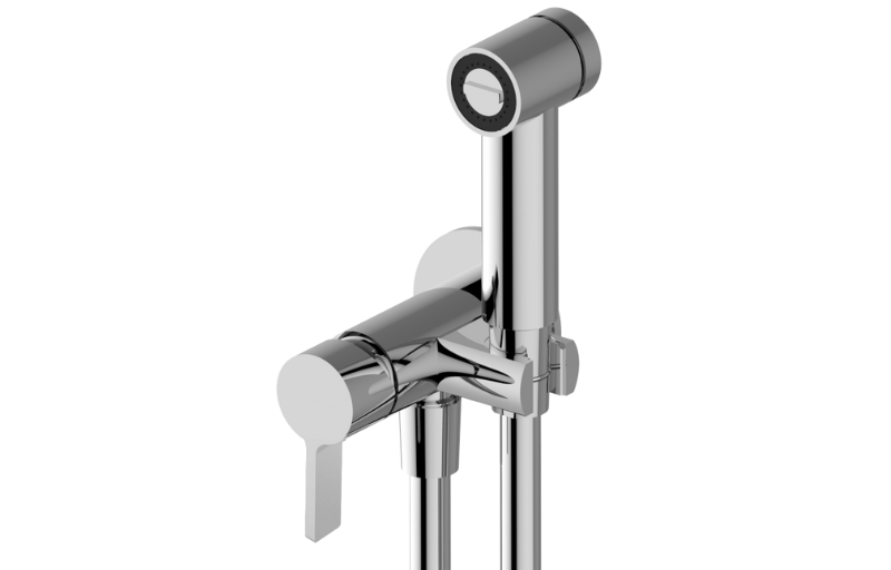 Graff G-8920-LM46-T Terra Wall-Mounted Hygenic Body Spray Round Trim - Parent