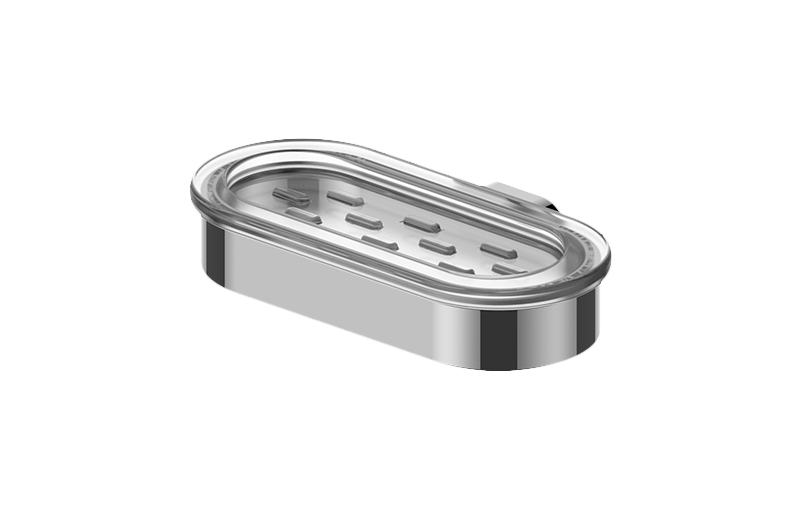 Graff G-9402 Phase/Terra Oval Soap Dish and Holder