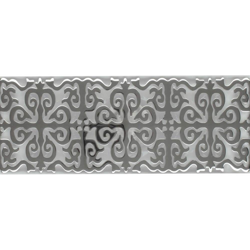 Linkasink G004 Hawaiian Quilt - Tiffany Grate, Satin One Side Polished On Other