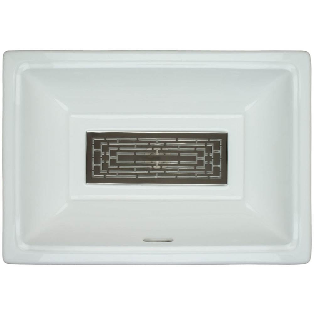 Linkasink G006 Labyrinth - Tiffany Grate, Satin One Side Polished On Other