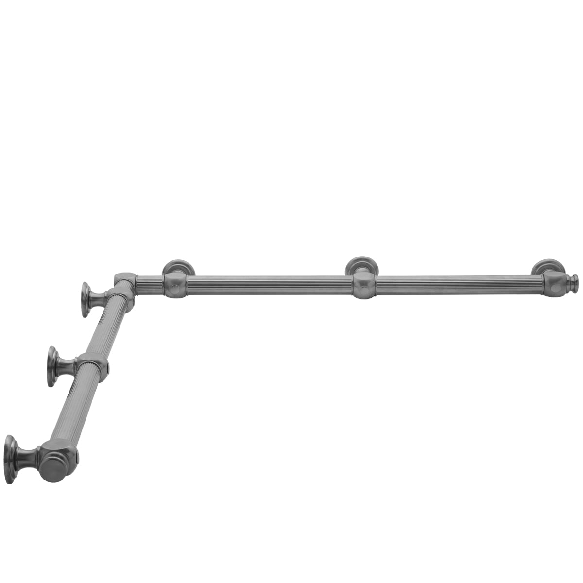 Jaclo G61-48-60-IC G61 48" X 60" Inside Corner Grab Bar - Parent