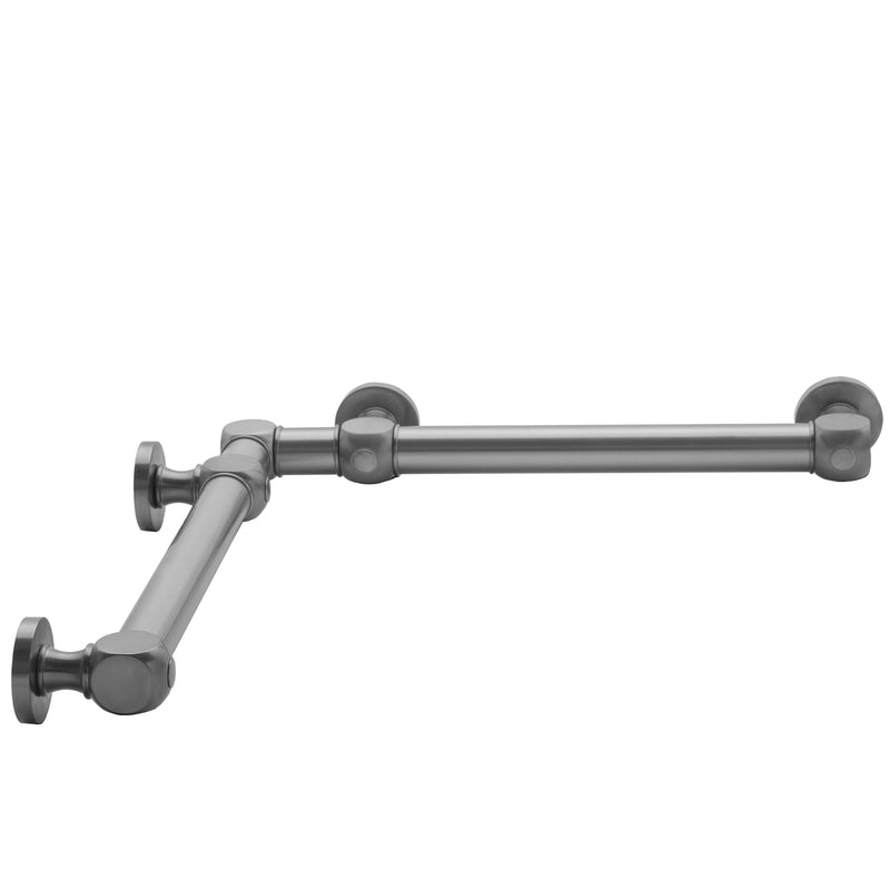 Jaclo G70-16-24-IC G70 16" X 24" Inside Corner Grab Bar - Parent