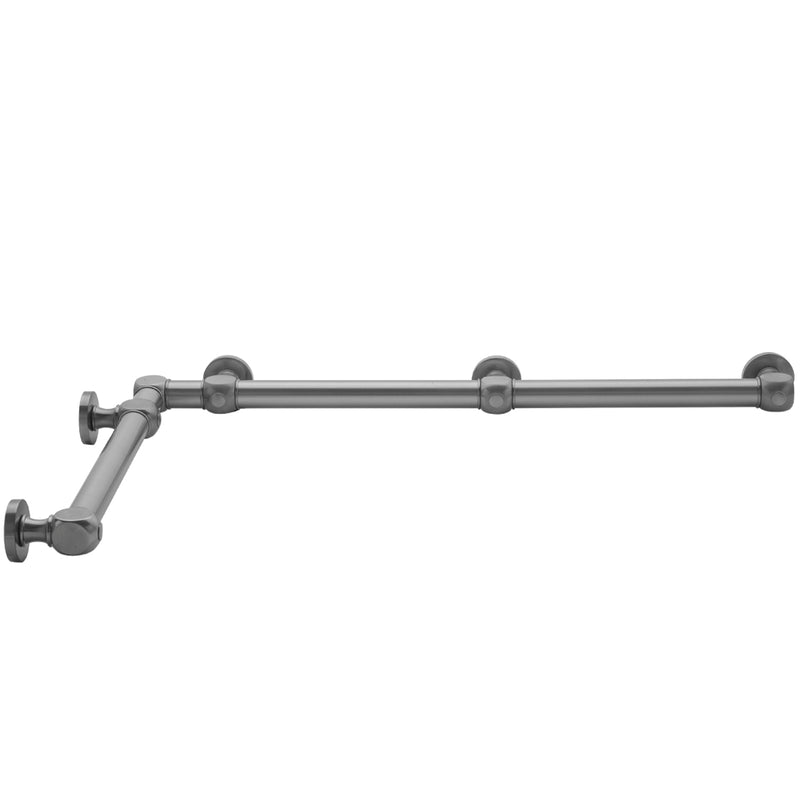 Jaclo G70-24-60-IC G70 24" X 60" Inside Corner Grab Bar - Parent