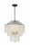 Crystorama GAB-B7304-MK Gabrielle 4 Light Chandelier - Matte Black