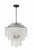 Crystorama GAB-B7304-MK Gabrielle 4 Light Chandelier - Matte Black