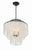 Crystorama GAB-B7304-MK Gabrielle 4 Light Chandelier - Matte Black