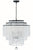 Crystorama GAB-B7305-MK Gabrielle 6 Light Chandelier - Matte Black